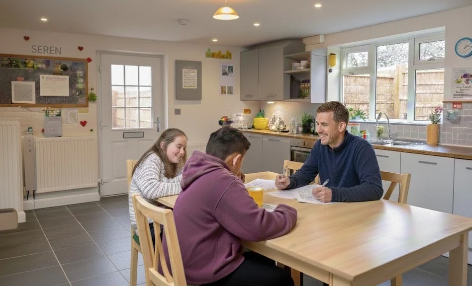 Caring environment at Seren Steps